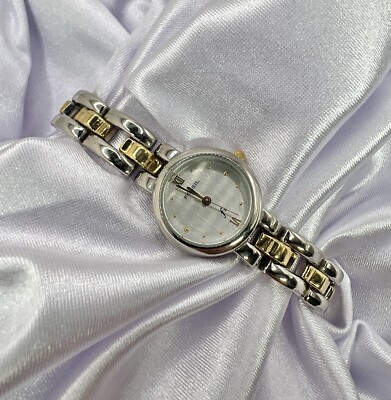 Rare Nordstrom Exclusively By Fossil Two Tone Gold Silver Women s Watch Classy