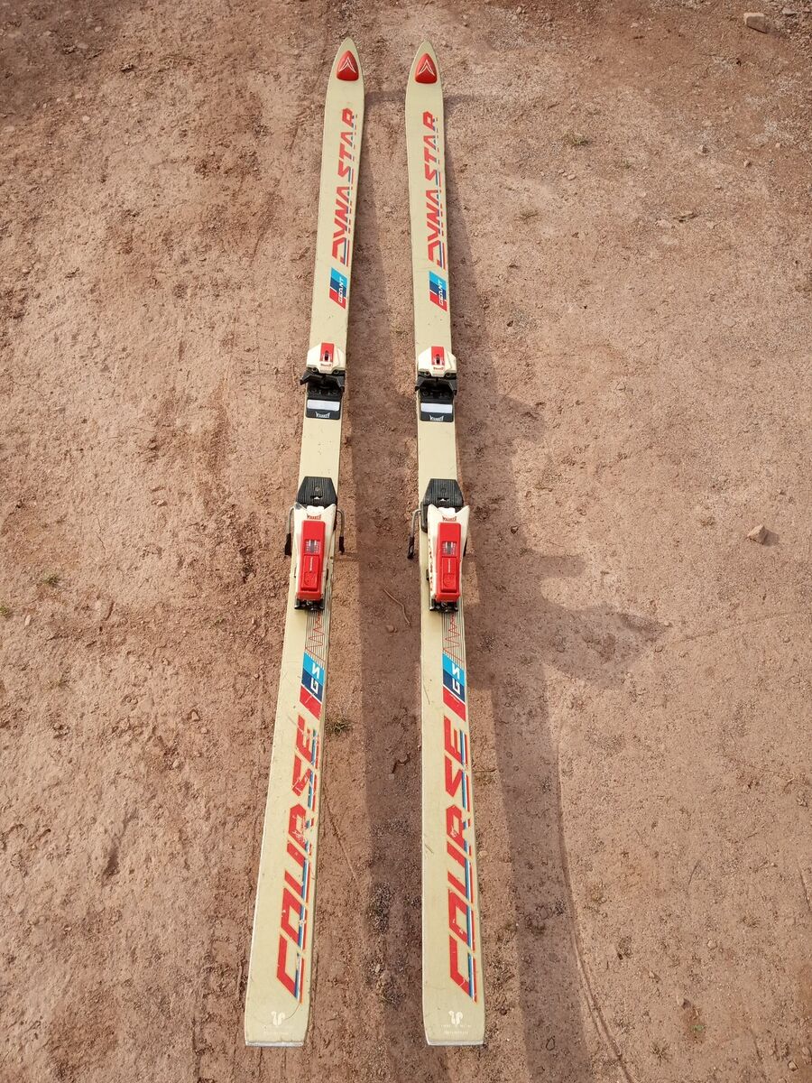 Vintage Dynastar Course GS race skis size 195 cm w/ bindings Vintage Dynastar Course GS race skis size 195 cm w/ bindings