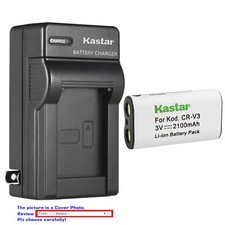 Kastar Battery Wall Charger for Samsung CRV3 Digimax 240 Digimax 250 Digimax 301