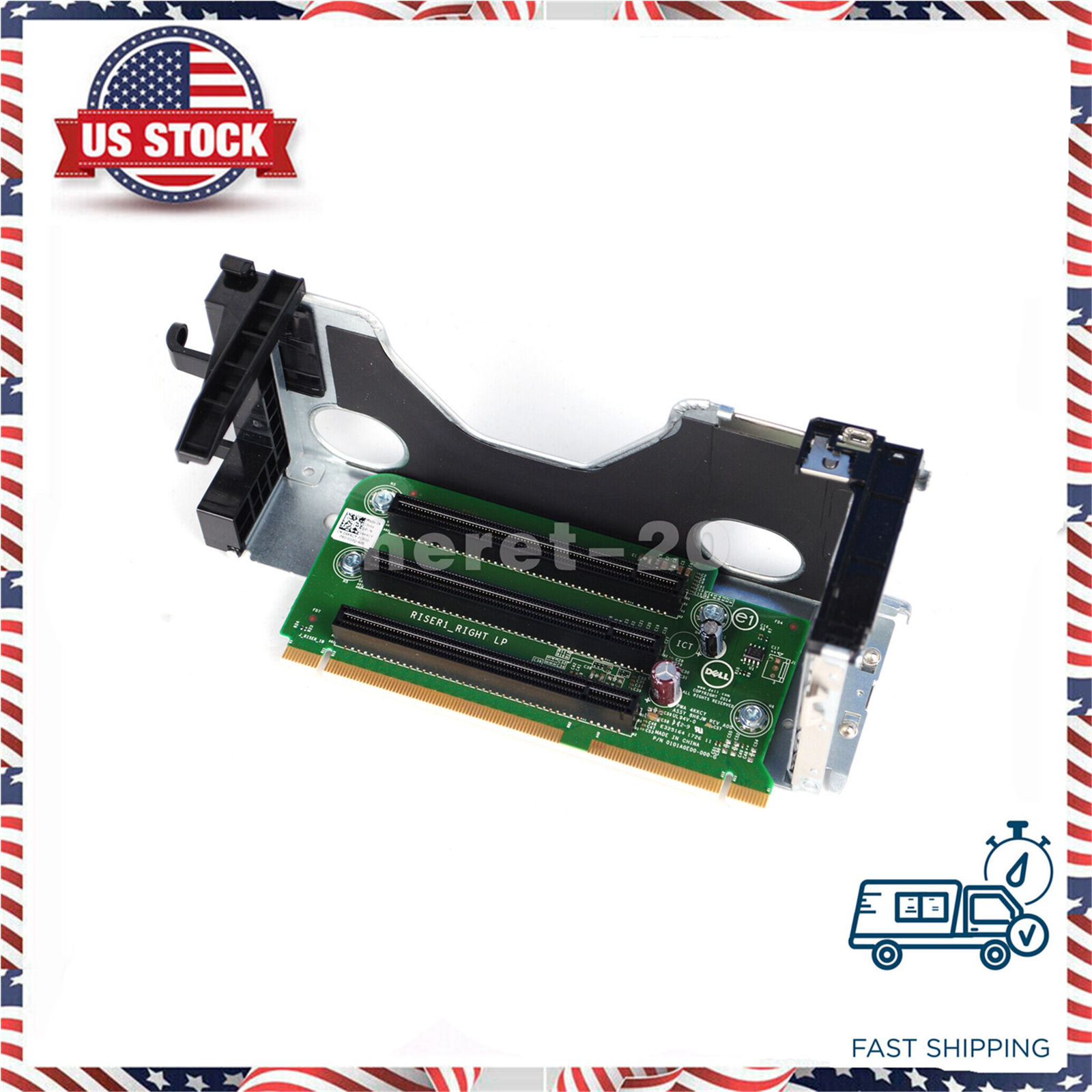 For DELL POWEREDGE SERVER R730 R730xd SLOT 123 RISER 1 PCI-e X8 CARD ...
