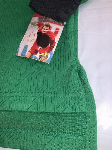 UMBRO MENS SOCCER Goalkeeper Long sleeve GREEN Sz Medium Vintage 90’S - Picture 5 of 12