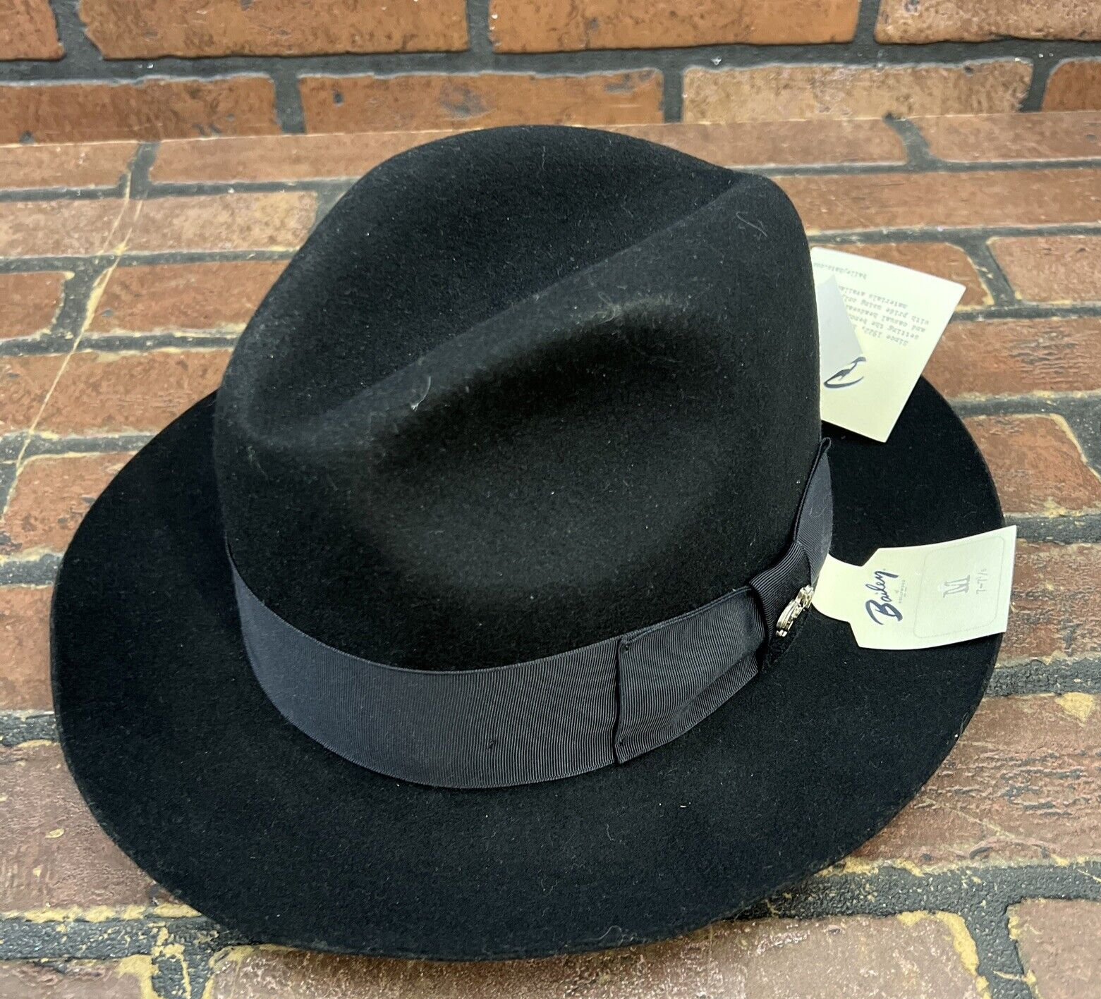 Bailey Mens Wool Gangster Fedora Hat 100% Premium Quality