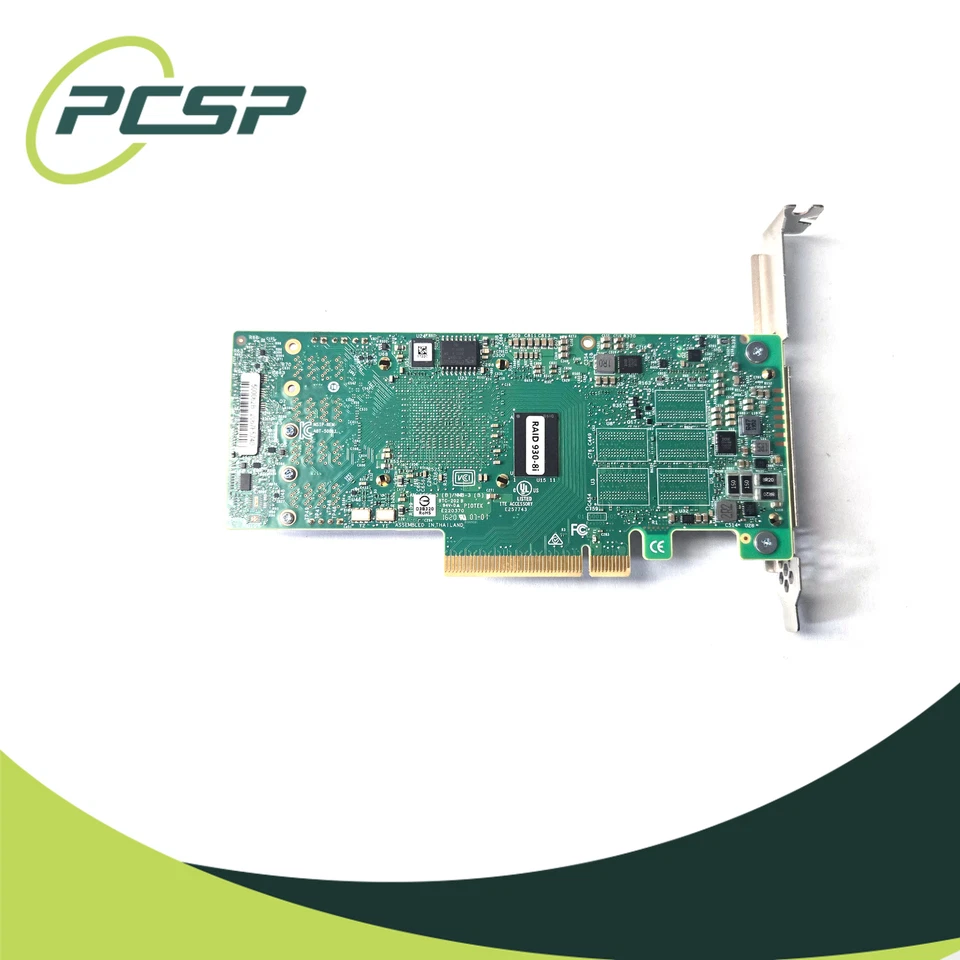 RAID-контроллер высокого профиля Lenovo 930-8i 01KN507 9460-8i 12 ГБ/с - Изображение 2 из 4