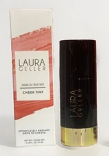 Laura Geller Serum Blush Cheek Tint Poppy Peach New in Box 0.34 Oz