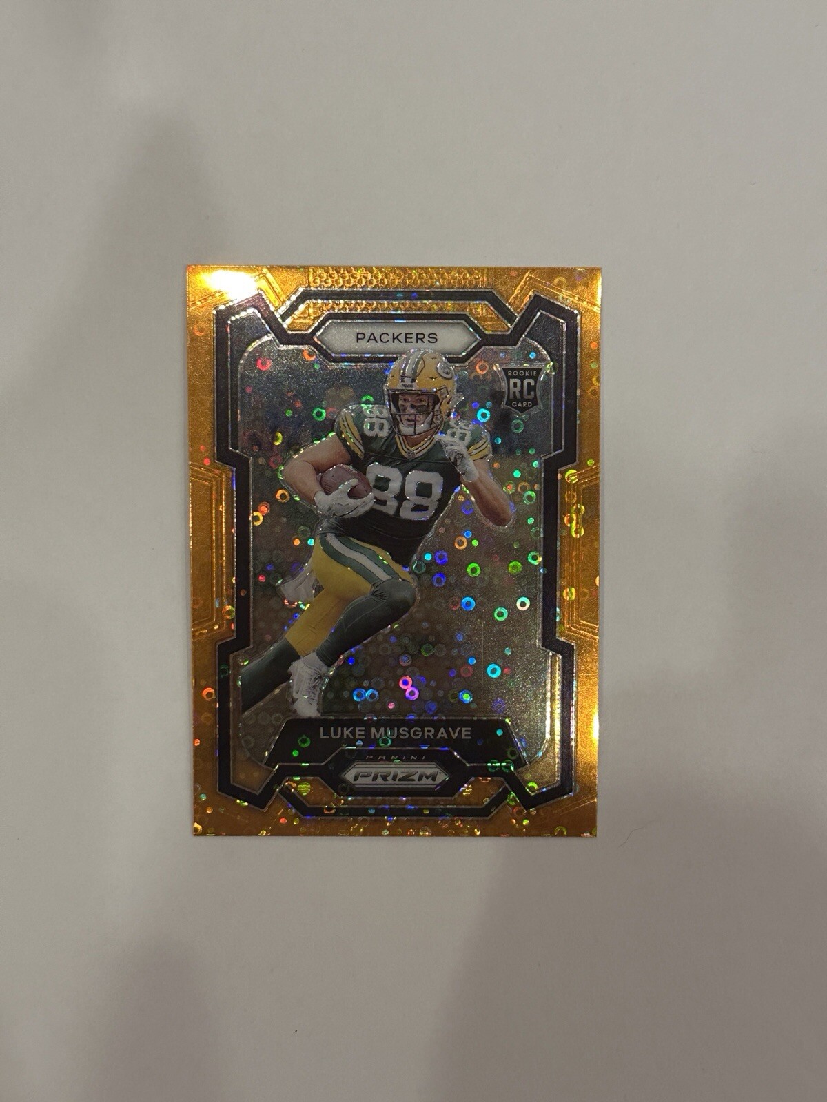 2023 Panini Prizm - Rookies Disco Prizm #337 Luke Musgrave (RC)