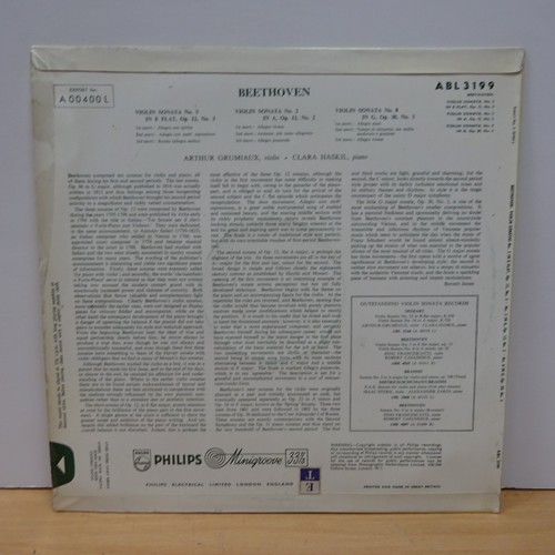 ABL 3199 BEETHOVEN Violin Sonatas no 2 3 8 ARTHUR GRUMIAUX PHILIPS STEREO LP EX+ - Picture 2 of 6