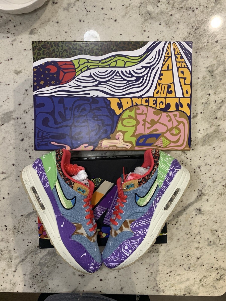 ★人気★Nike x CONCEPTS コラボ AIR MA.X 1 SP★22-31cm★ Nike Air Max 1 SP x Concepts Heavy 2022 for Sale
