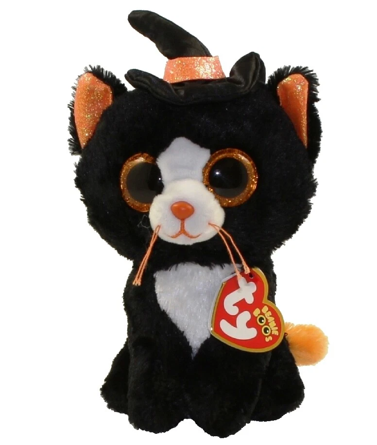 TY BEANIE BOOS WITCHIE CAT BLACK CAT 15CM T 36790 BIRTHDAY JULY 30