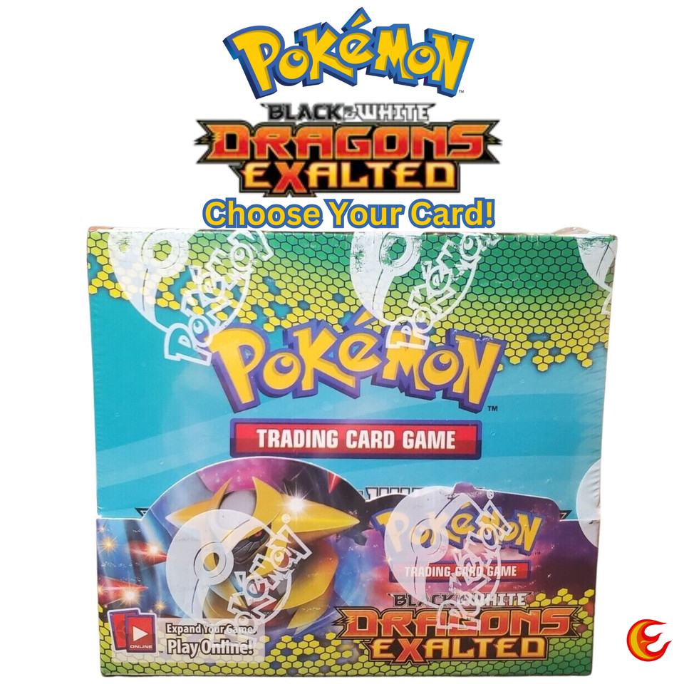 Pokemon Black & White Dragons Exalted Choose Your Card 2012 Vintage NM/LP