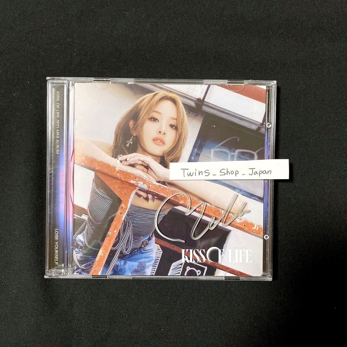 kiss of life autographed signed 1st Single album LOSE kiss of life autographed signed 1st Single album LOSE