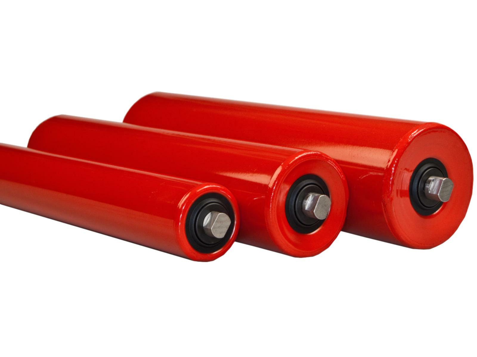 Förderbandrolle Tragrolle 63.5 / 88.9 mm - SW 15 - Stahl lackiert Labyrinth D