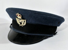 RAF Royal Air Force Officers Peaked Cap MOD WO’s British Military Hat Size 55.