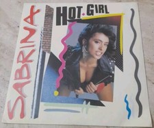 Sabrina Salerno/ Hot Girl/ Kiss Me 45 Giri Five Record 1987 Perfetto Come Nuovo 