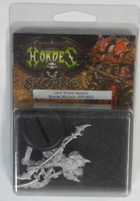 1x  Lord Tyrant Hexeris: Skorne Warlock: Edition 2006: PIP 74003 New Sealed Prod