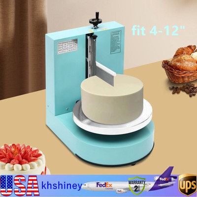 Electric Automatic Cake Cream Butter Coating Machine Cake Spreading Machine 110V