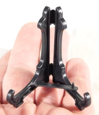 Easel Display Stand Black Plastic MINI Size Folding