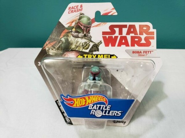 Hot Wheels Star Wars 2017 Battle Rollers Boba Fett Slave 1 For Sale Online Ebay
