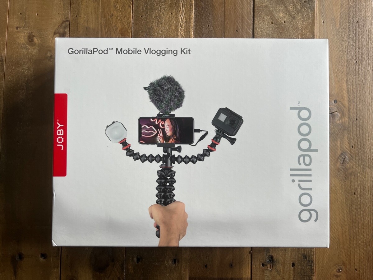 スマホアクセサリー JOBY gorillapod Mobile Vlogging Kit Amazon.com: JOBY GorillaPod Mobile Vlogging Kit (Smartphone