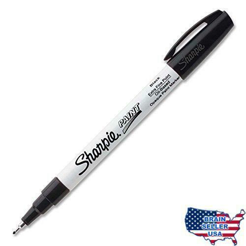 Sharpie Oil Based Paint Marker Extra Fine Point Black Inkpack Of 3 For Sale Online Ebay