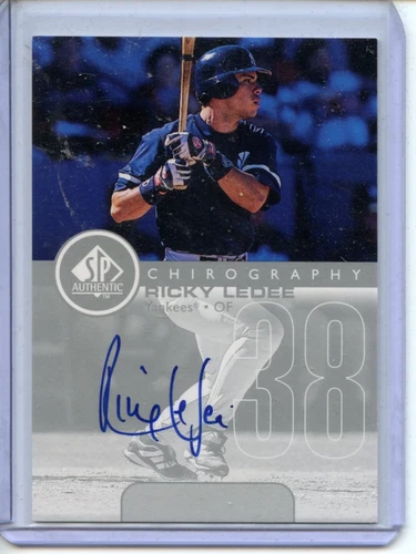 1999 SP Authentic #RL Ricky Ledee Chirography 10007032