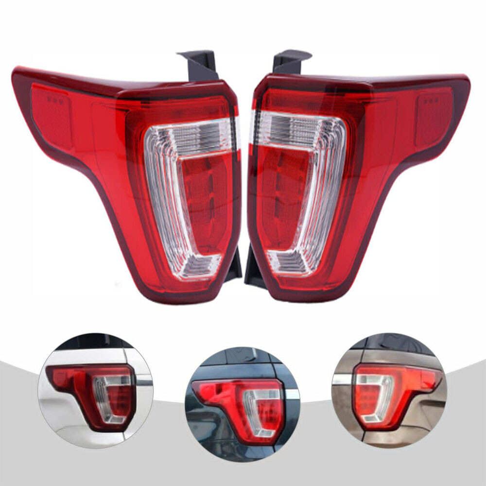 Pair Tail Lights Left+Right Side Rear Brake Lamp L+R For Ford Explorer