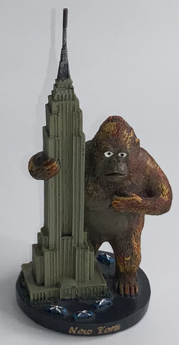 Pelúcia King Kong - Empire State Building - Souvenir - com