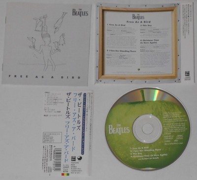 The Beatles Free As A Bird Ep Japan Cd Ebay