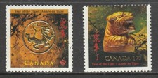 Canada 2010 Year of the Tiger, Scott #2348-9i