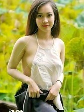 🔥Sexy See Through Young Busty Asian Woman Beauty Photo Wall Nudes Art PinUp💕