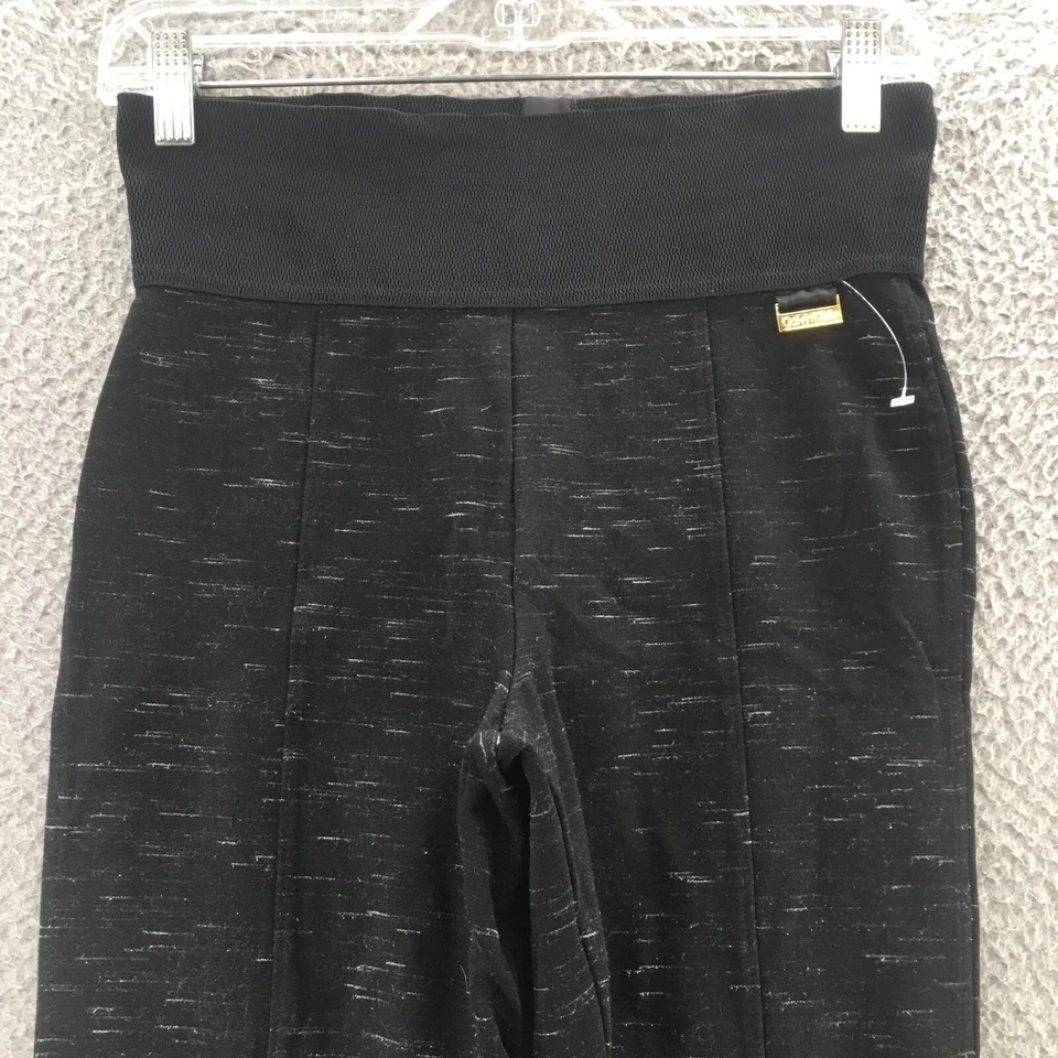 Calvin Klein Skinniy Leggings Mujer S (Real 27x28) Negro Tiro Alto Pull On Foto 2 de 4