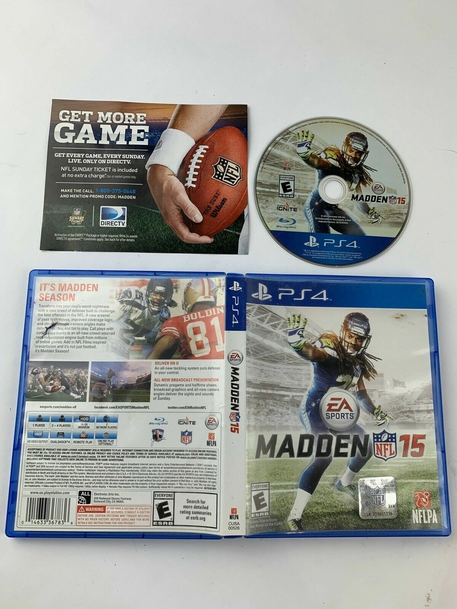 Madden NFL 15 (輸入版:北米) - PS4 Amazon.co.jp: Madden NFL 15 (輸入版:北米) - PS4 : ゲーム