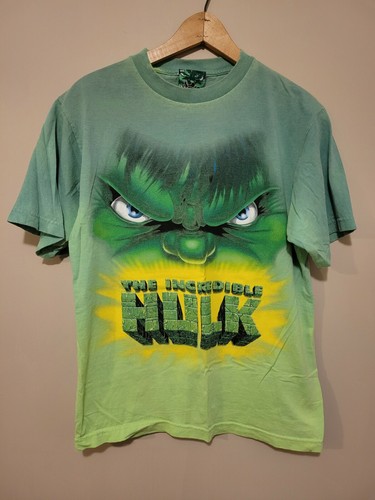 Vintage 2000s Incredible Hulk Marvel T Shirt - Gem