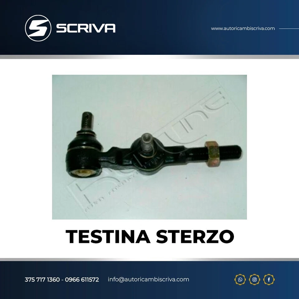 GENERICO - TESTINA STERZO DESTRA SUZUKI SAMURAI/ SJ410/ SJ413 (testina doppia)