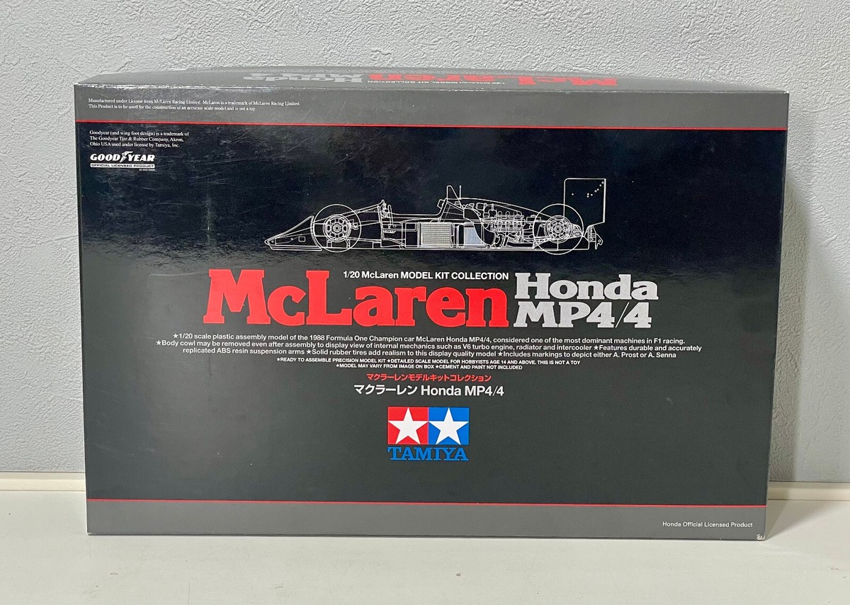 TAMIYA 89719 1/20 Scale Kit McLaren Honda MP4/4 | eBay