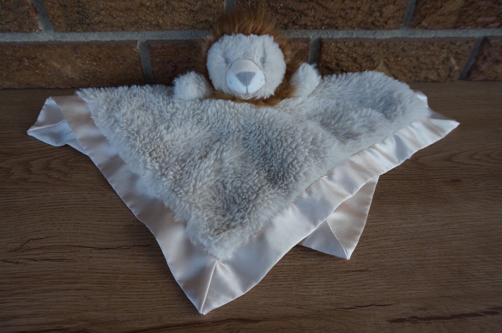 SECURITY Blanket CLOUD ISLAND Tan Brown CREAM Lion Lovey Toy Soft Plush Target