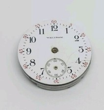 1934 Waltham Model 1907 Grade No. 361 7J 3/0s Pocket Watch Movement For Repair