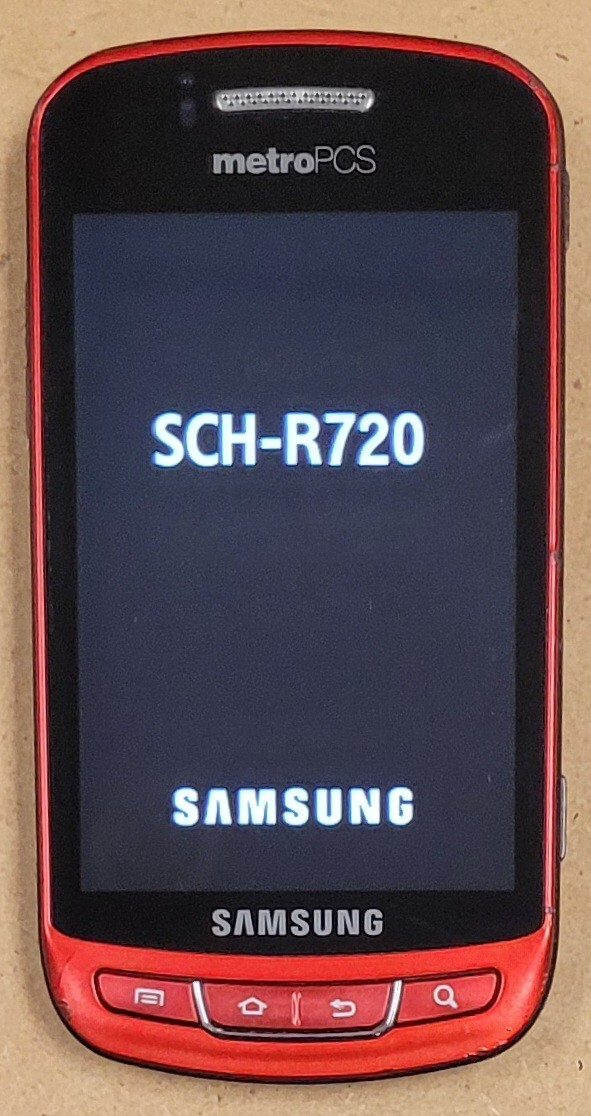 Samsung Admire SCH-R720 - Red and Black ( MetroPCS ) Very Ra