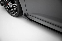 Street Pro Seitenschweller Ansatz Flaps FüR Ford Focus St Mk3 Facelift Schwarz