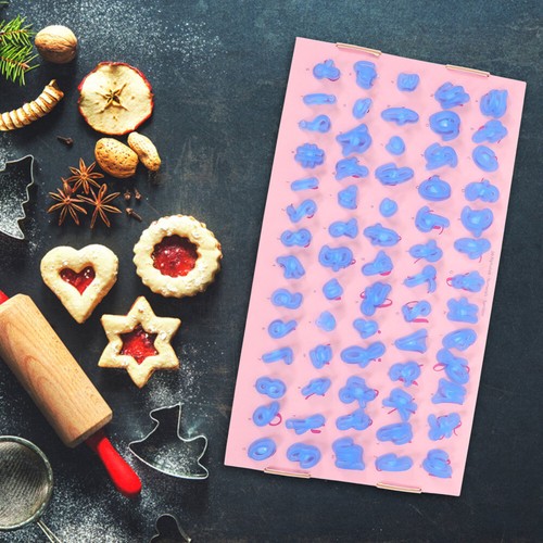 66 Pcs English Alphabet Mold Thumbprint Cookie Molds Biscuits Stamps - 第 4/12 張圖片
