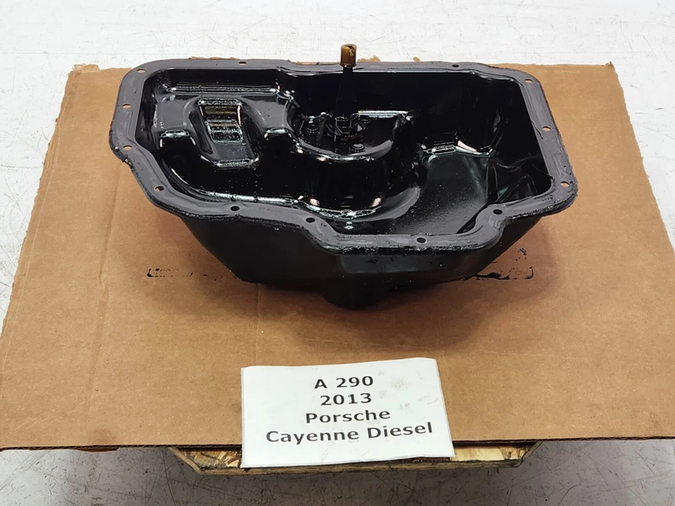 ✅2013-2016 OEM Porsche Cayenne 958 3,0 л двигатель V6 нижний поддон масла - Изображение 2 из 4