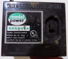 Model Power Hobby Transformer Model RL-1250 AC DC Speed Controller
