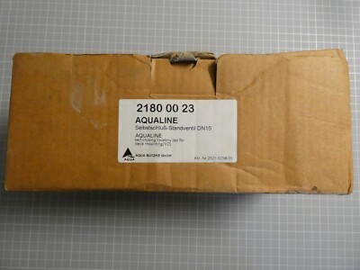 Aqualine Selbstschluß-Standventil DN15; 2180 00 23