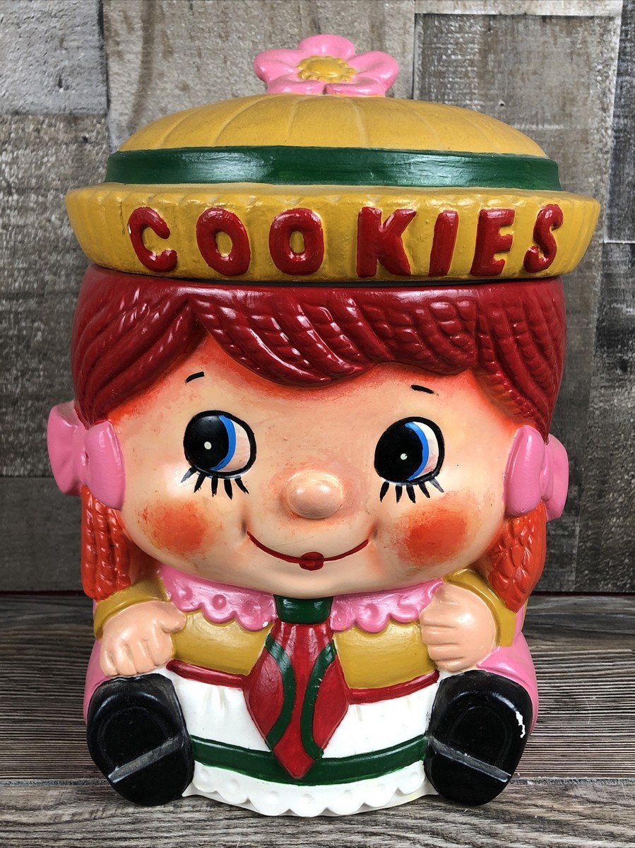 Vintage Enesco? Raggedy Ann Ceramic Cookie Jar | eBay