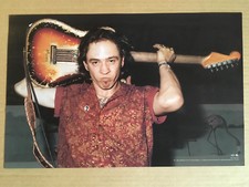 STEVIE RAY VAUGHAN 2002 PROMO LITHOGRAPH POSTER for Essential CD MINT USA