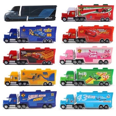 Cars Disney Pixar Spielzeug Mack Lightning McQueen Truck Metall Modell Kinder Geschenk