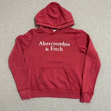 Abercrombie  Fitch Soft A F Collection Pullover Hoodie Heather Pink Size Medium