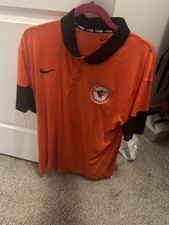 Nike Baltimore Orioles Shirt Vintage Throwback Retro Polo Cooperstown Mens XL