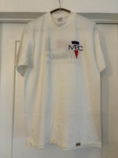Vtg Crazy Shirts White Maui Beach Club T-Shirt Sz M Made in USA Single Stitch