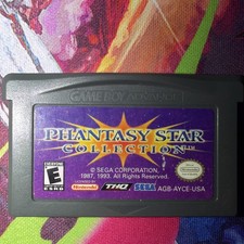 Phantasy Star Collection Nintendo Game Boy Advance Tested & Working