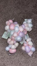 Lot Of 5 50 Total Ashland Pastel Foam Eggs Easter NWT